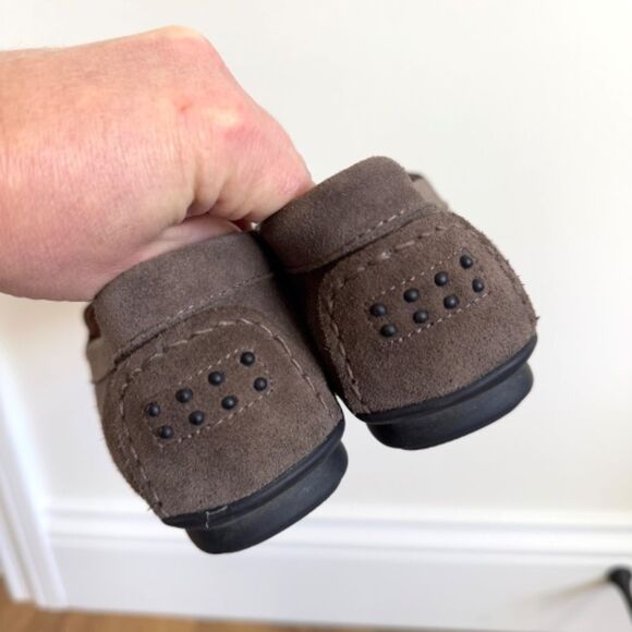 Taos Footwear "Bit Moc" Suede Leather Loafer - Brown | Size 8.5 - Picture 7 of 10